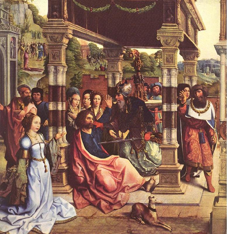 Bernard van orley Altarpiece of Sts Thomas and Matthias Germany oil painting art